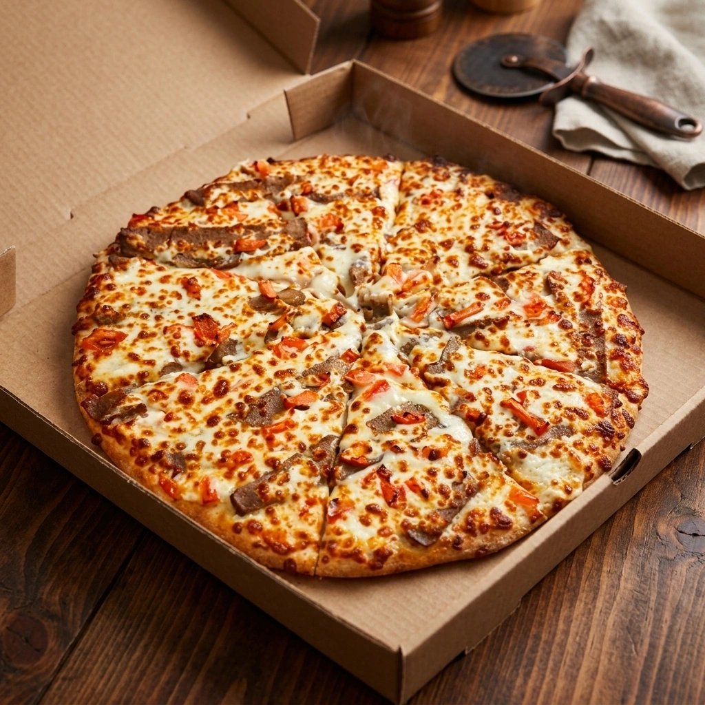 Signature Indo-Italian fusion pizzas delivered from Oven Flames Pizza to Albert Park, Calgary
